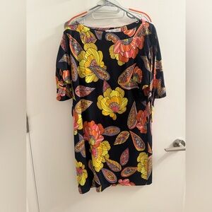 Trina Turk floral shift dress